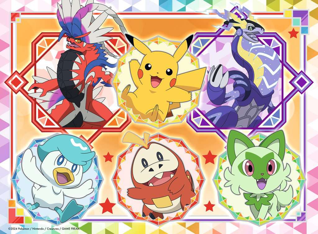 Puzzle 100 Teile Pokemon Karmesin und Purpur 01.075 - Bild 2