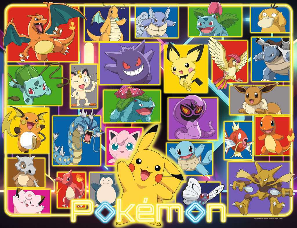 Puzzle 2000 Teile Leuchtende Pokémon - Bild 2