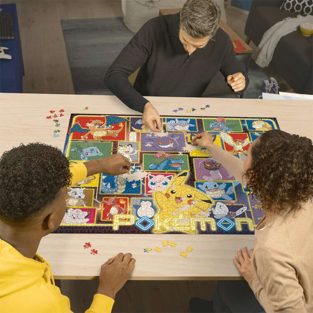 Puzzle 2000 Teile Leuchtende Pokémon - Bild 3