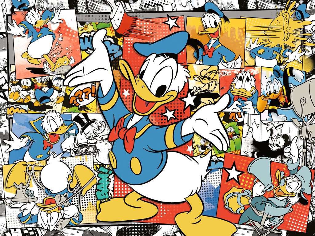 Puzzle 1500 Teile Disney Donald Duck 01.220 - Bild 2
