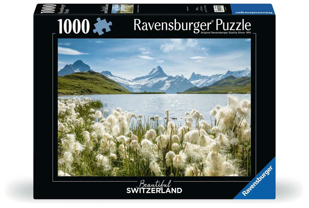 Puzzle 1000 Teile Beautiful Switzerland Bachalpsee bei Grindelwald 01.309 - Bild 1