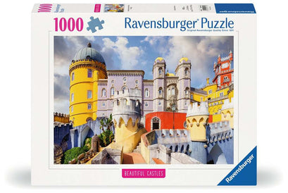 Puzzle 1000 Teile Beautiful Castles Nationaler Palast von Pena, Portugal 01.314