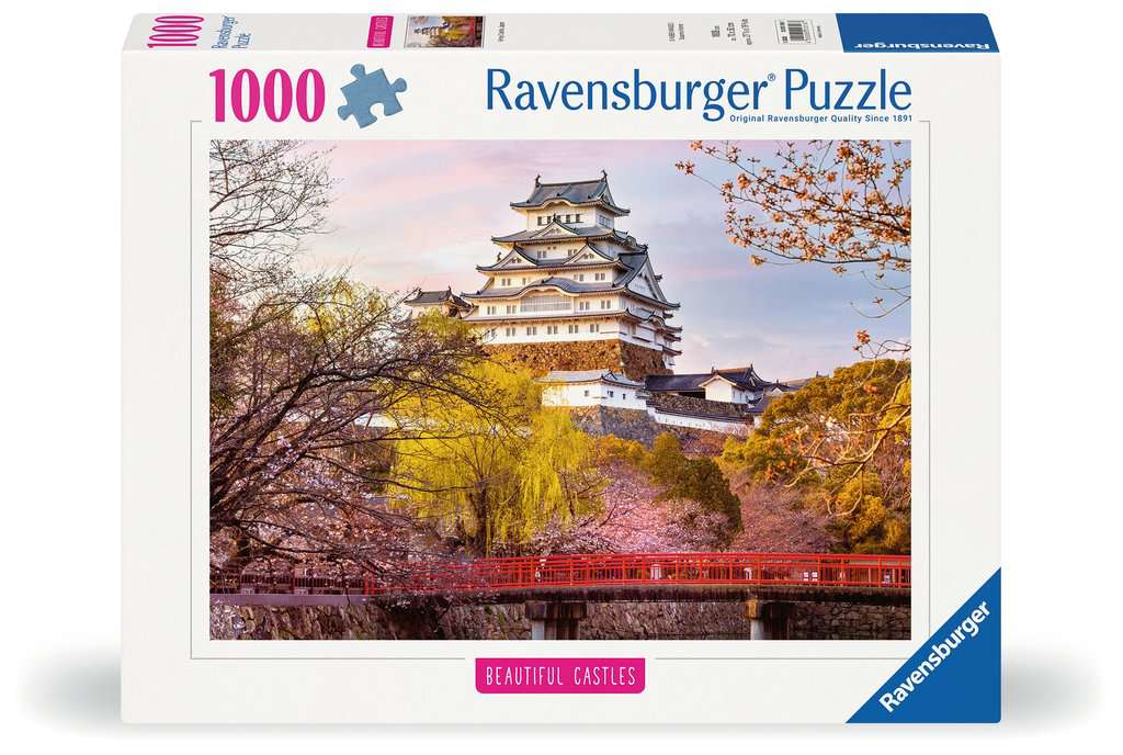 Puzzle 1000 Teile Beautiful Castles Burg Himeji, Japan 01.316 - Bild 1