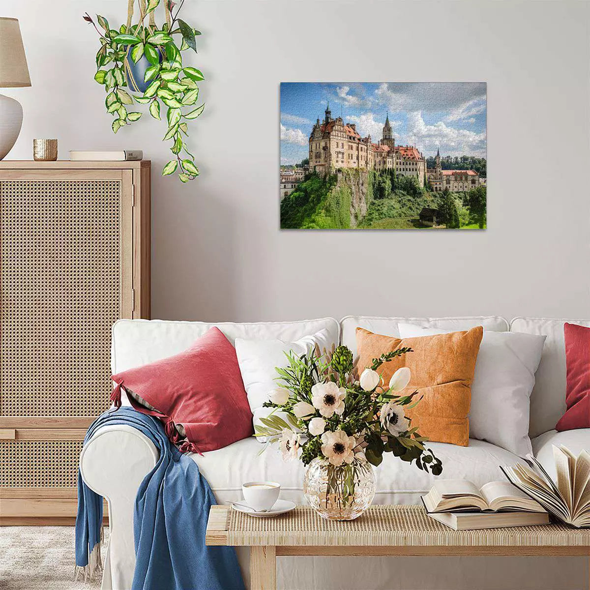 Puzzle 1000 Teile Beautiful Castles Schloss Sigmaringen, Deutschland 01.317 - Bild 5