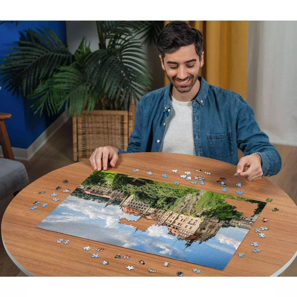 Puzzle 1000 Teile Beautiful Castles Schloss Sigmaringen, Deutschland 01.317 - Bild 6