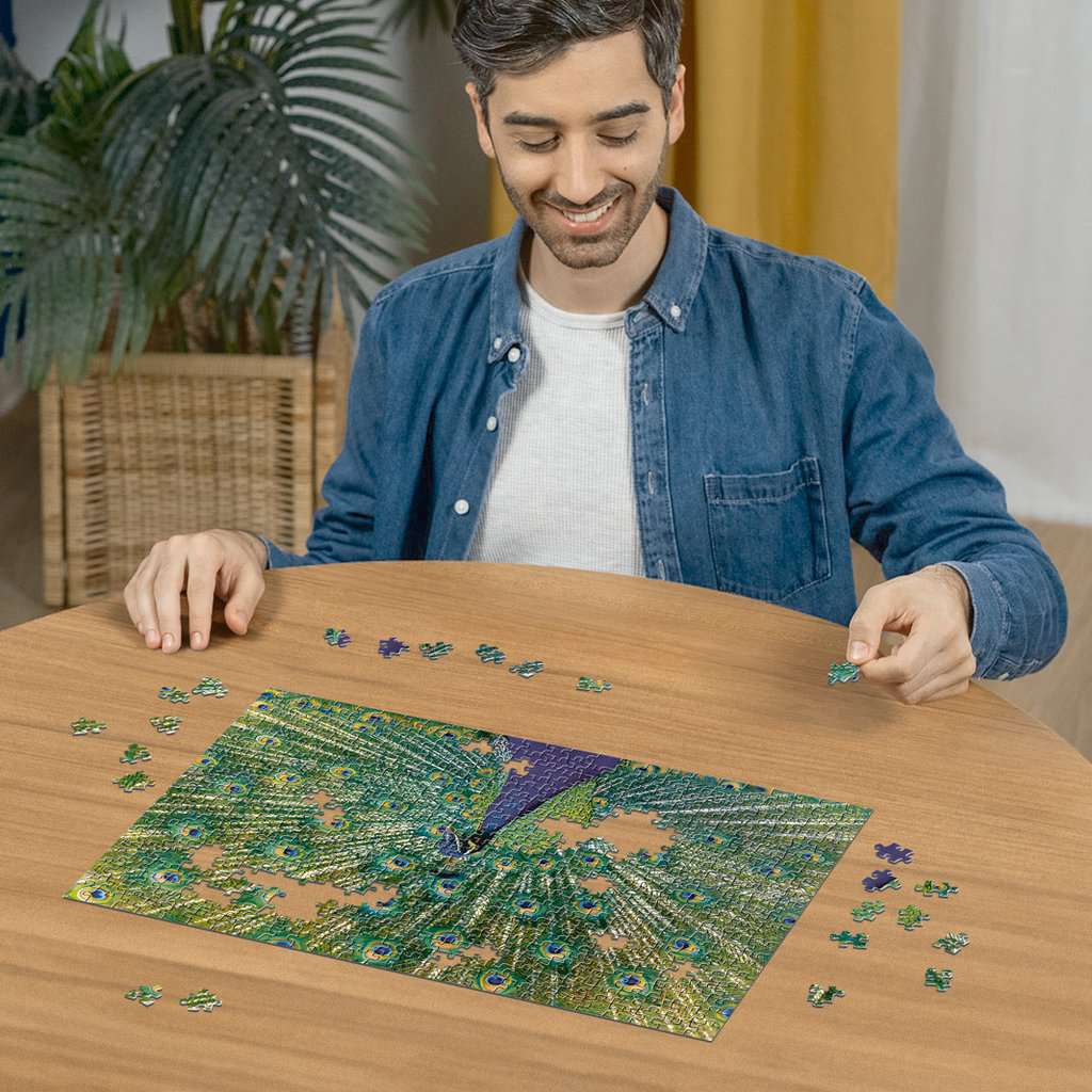 Puzzle 500 Teile Peacock 01.332 - Bild 3