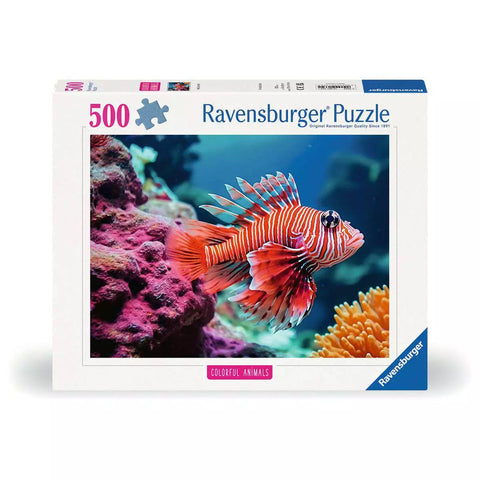 Verpackung Ravensburger Puzzle Rotfeuerfisch mit 500 Teilen, 01334