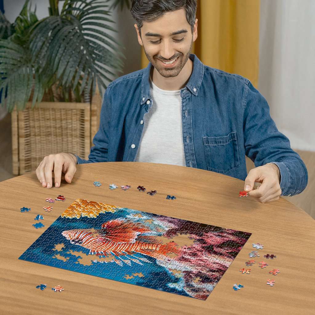 Puzzle 500 Teile Red Lionfish 01.334 - Bild 3