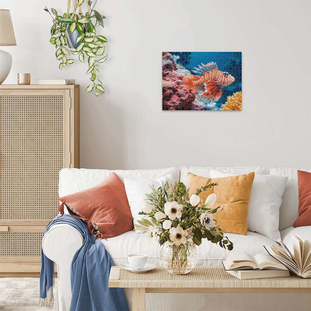 Puzzle 500 Teile Red Lionfish 01.334 - Bild 4