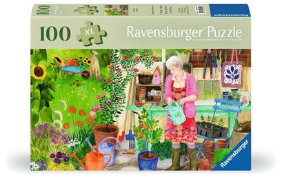 Puzzle 100 Teile Gartenarbeit - mit grösseren Teilen 01.362