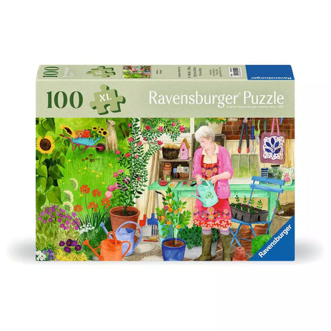 Verpackung Puzzle Gartenarbeit 100 Teile, Feel Well & Puzzle von Ravensburger