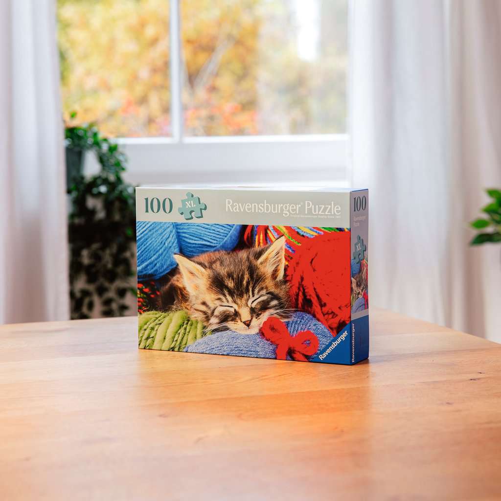 Puzzle 100 Teile Wool Cat - mit grösseren Teilen 01.363 - Bild 3