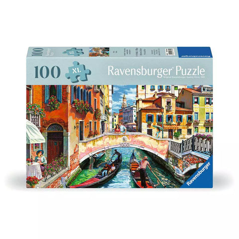 Verpackung Puzzle Venedig 100 Teile Feel Well, Ravensburger 01365