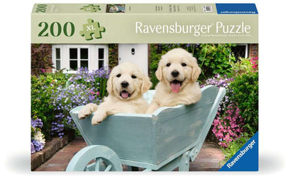 Puzzle 200 Teile Golden Retriever - mit grösseren Teilen 01.368