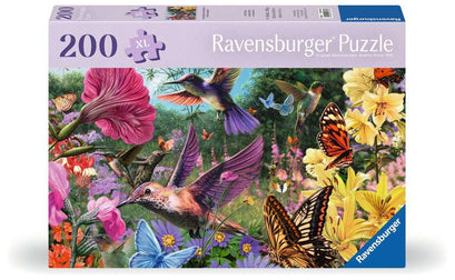 Puzzle 200 Teile Kolibris&Schmetterlinge - mit grösseren Teilen 01.369