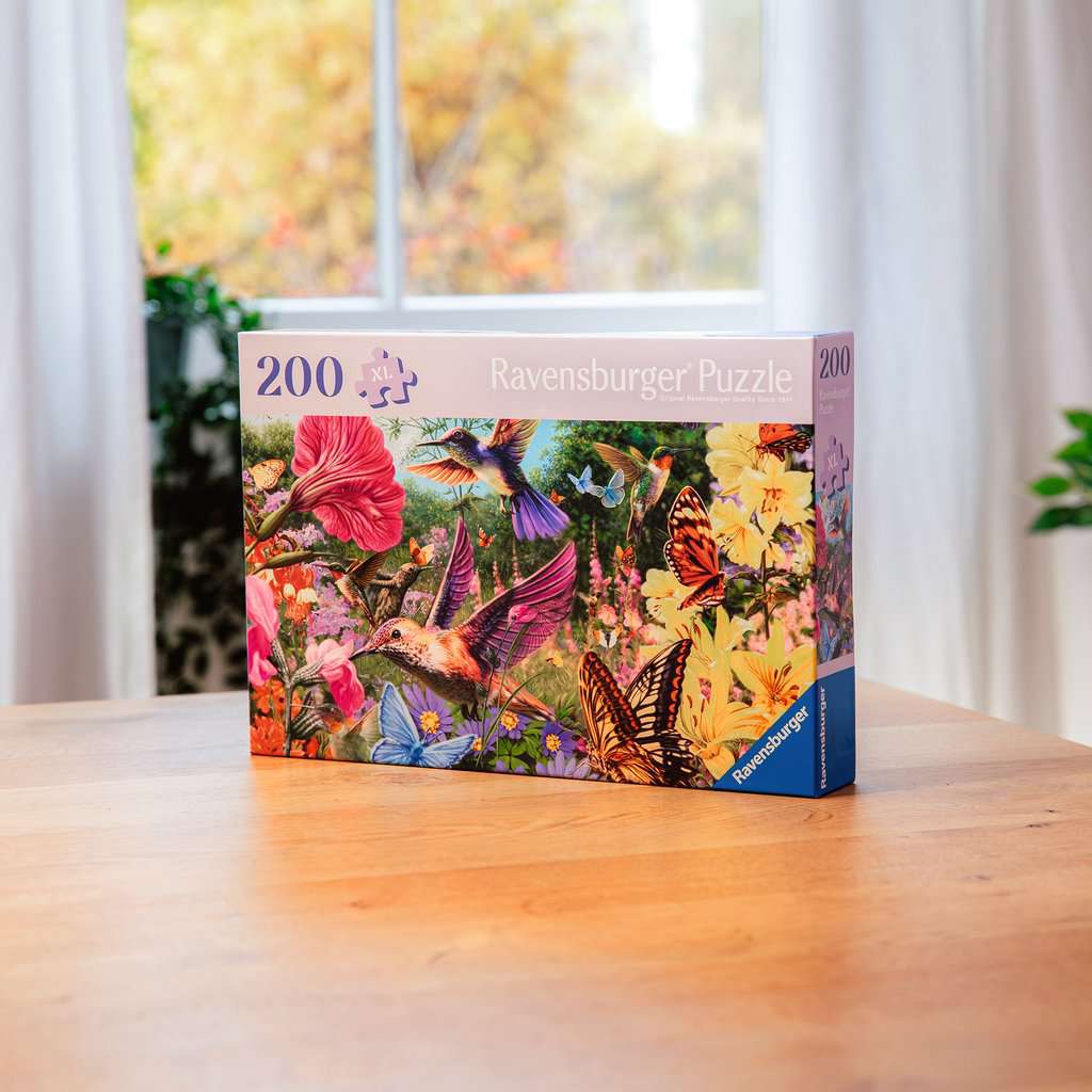 Puzzle 200 Teile Kolibris&Schmetterlinge - mit grösseren Teilen 01.369 - Bild 3