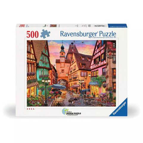 Verpackung Ravensburger Puzzle Bayerische Romantik 01381, 500 Teile