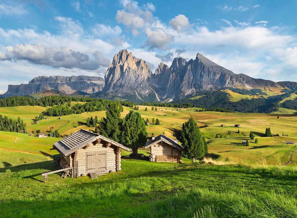 Puzzle 500 Teile Dolomitenidylle Seiser Alm 01.383 - Bild 2
