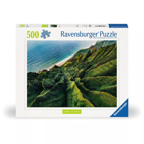 Verpackung Ravensburger Puzzle Epische Reise, 500 Teile
