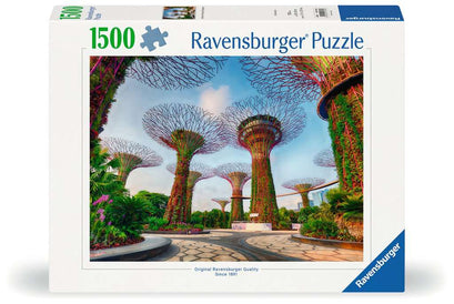 Puzzle 1500 Teile Garden by the Bay at Singapore 01.396