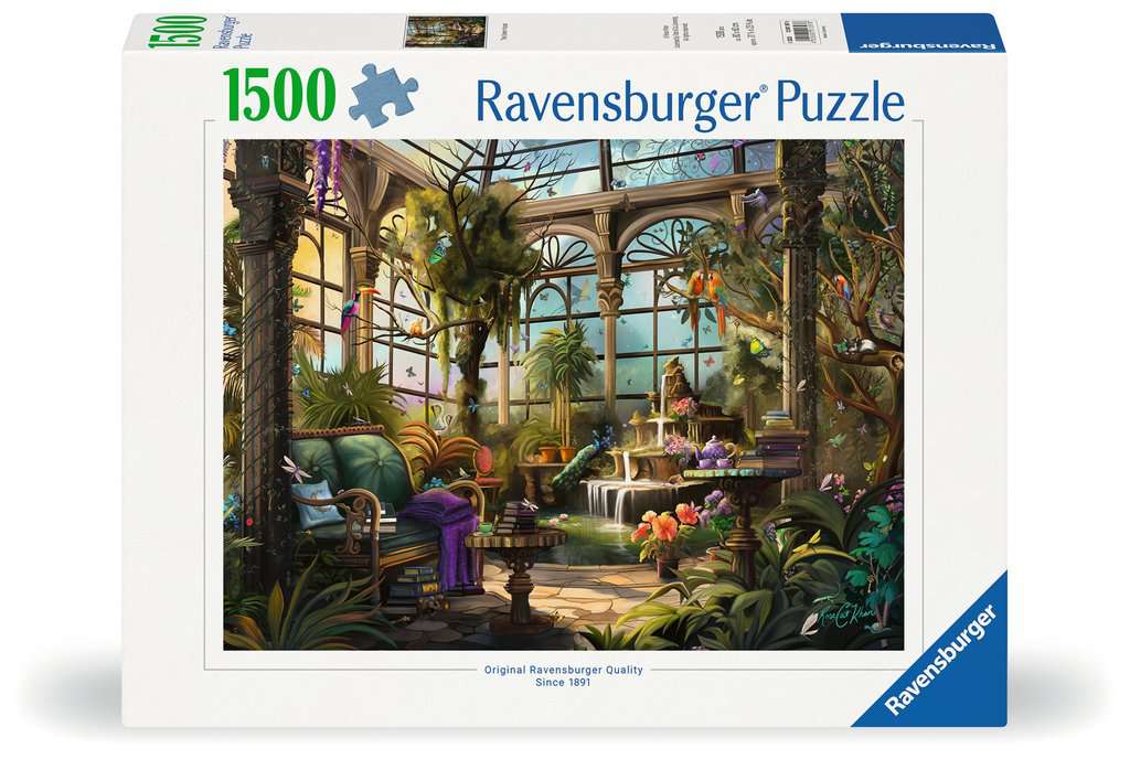 Puzzle 1500 Teile The Green House 01.397 - Bild 1