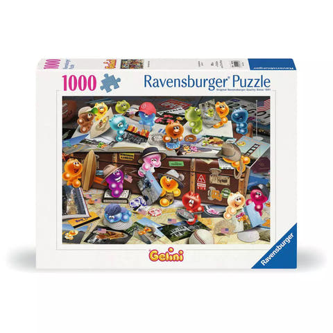 Verpackung Puzzle Gelini Deutscher Tourist 1000 Teile 01426