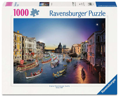 Puzzle 1000 Teile Venedig von Tag zu Nacht 01.433