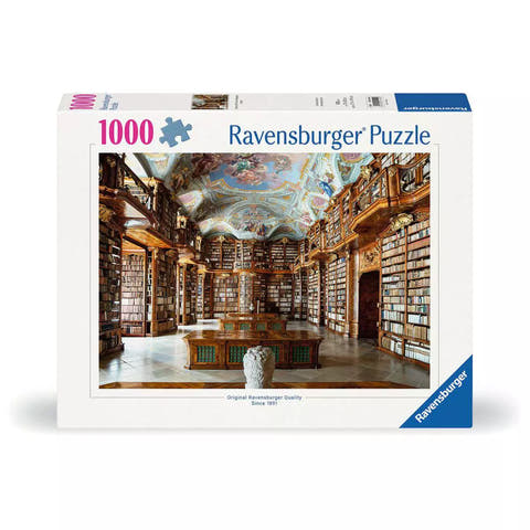 Verpackung Ravensburger Puzzle Bibliothek St. Florian 1000 Teile 01440