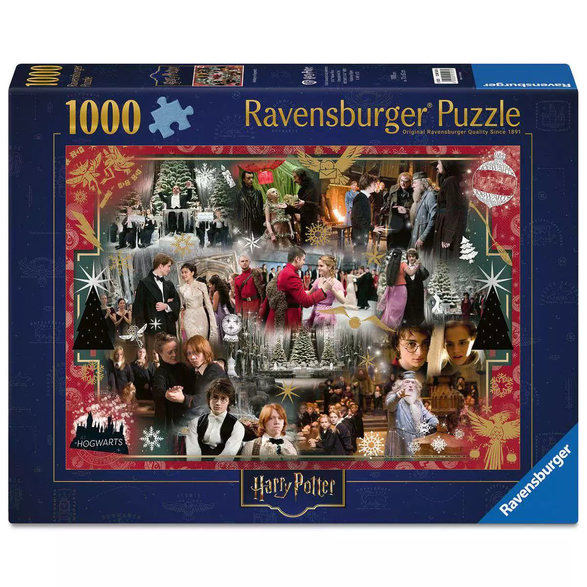 Puzzle 1000 Teile Harry Potter Holidays at Hogwarts 01.507 - Bild 1