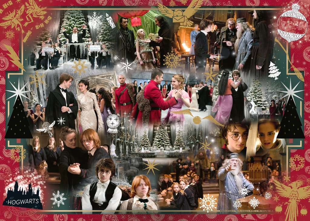 Puzzle 1000 Teile Harry Potter Holidays at Hogwarts 01.507 - Bild 2