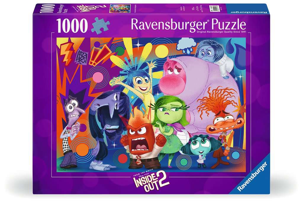 Puzzle 1000 Teile Inside Out 2: New emotions at headquarters 01.537 - Bild 1