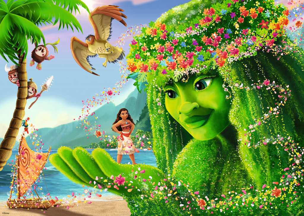 Puzzle 1000 Teile Disney Vaiana 01.680 - Bild 2