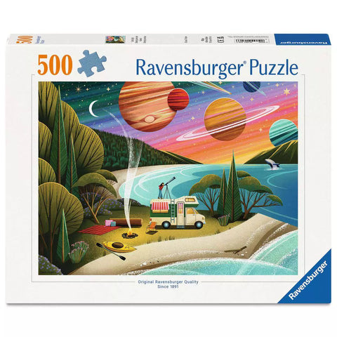 Verpackung Puzzle Camping unter dem Kosmos 500 Teile 01706