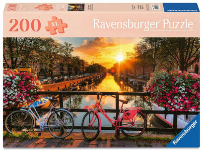 Ravensburger Puzzle 200 Teile XXL Fahrräder in Amsterdam 01.733