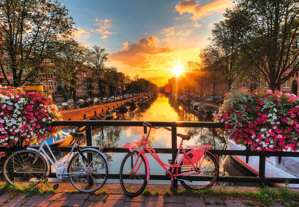 Ravensburger Puzzle 200 Teile XXL Fahrräder in Amsterdam 01.733 - Bild 2