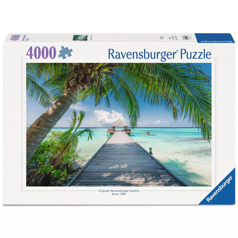 Verpackung Puzzle 4000 Teile Traumstrand auf den Malediven 01737