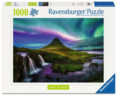 Puzzle 1000 Teile Nordlichter über Kirkjufell 01.744