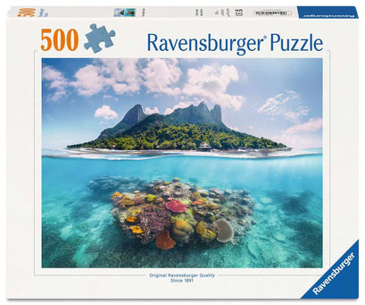 Puzzle 500 Teile Insel und Korallenwelt 01.798
