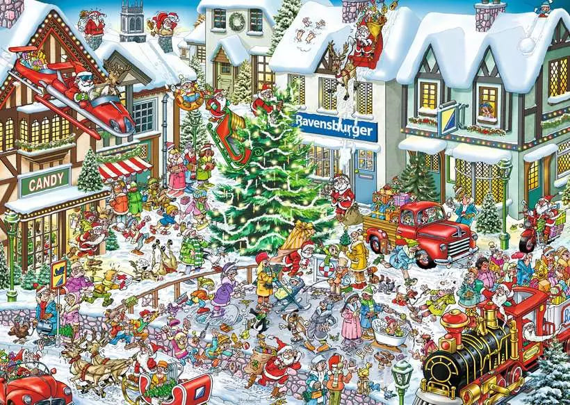 Puzzle 1000 Teile, Ray Nicholson's Christmas, 01.801 - Bild 2