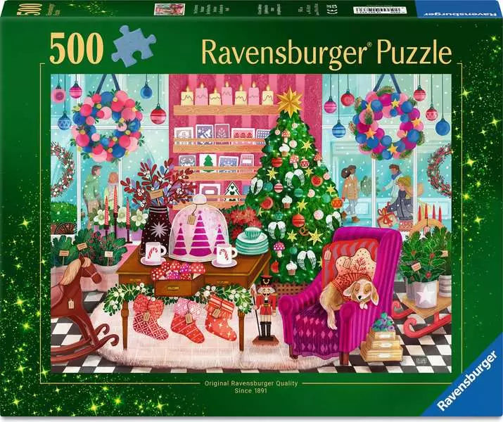 Puzzle 500 Teile Weihnachtsboutique, 01.933 - Bild 1
