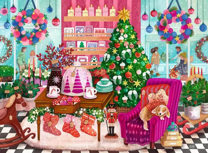 Puzzle 500 Teile Weihnachtsboutique, 01.933 - Bild 2