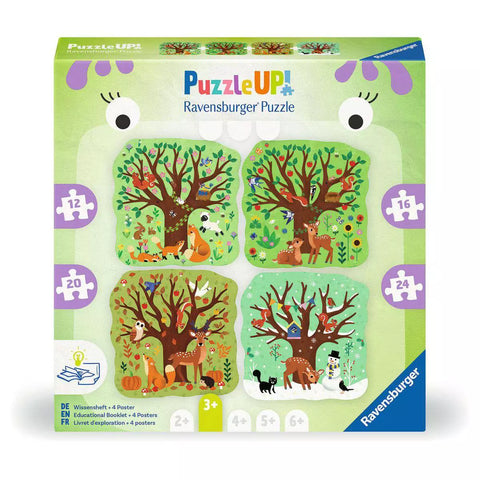 Verpackung Ravensburger Puzzle Up! Vier Jahreszeiten 04002