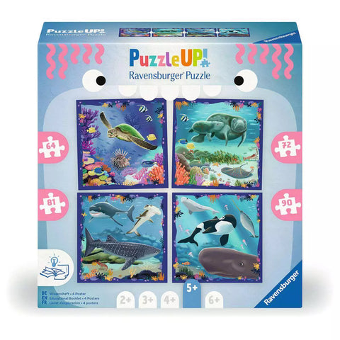 Verpackung Puzzle UP! Meerestiere, Ravensburger 04004