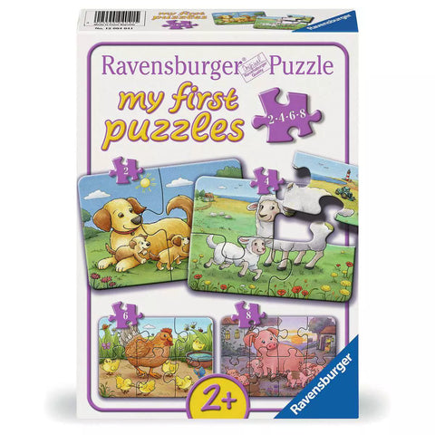 Verpackung my first puzzles Kleine Bauernhoftiere, Ravensburger 04041