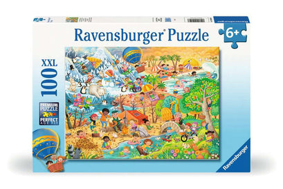 Puzzle 100 Teile Die 4 Jahreszeiten 04.050