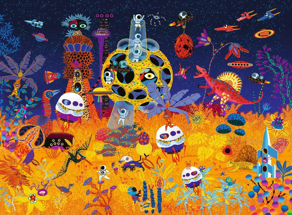 Puzzle 300 Teile Fantastischer Planet 04.054 - Bild 2