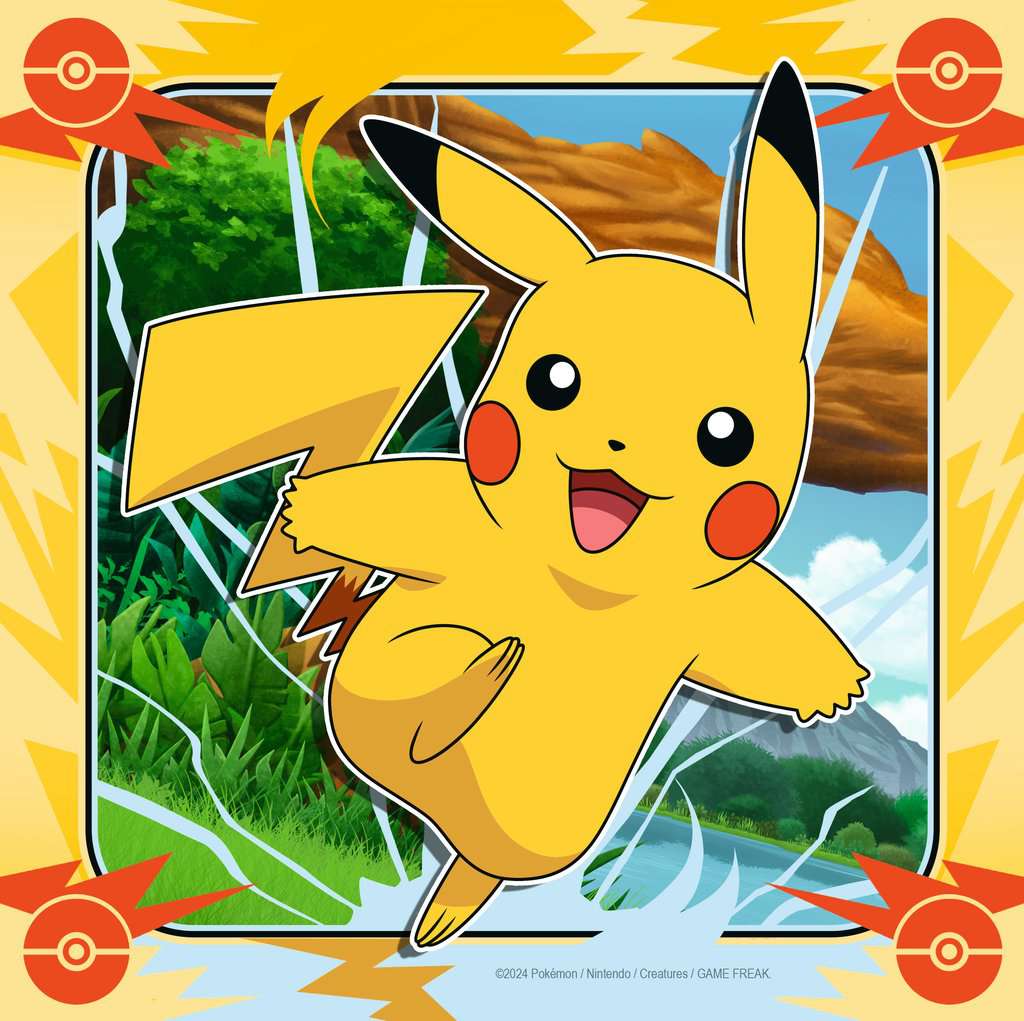 Puzzle 3x49 Teile Pokémon 04.062 - Bild 3