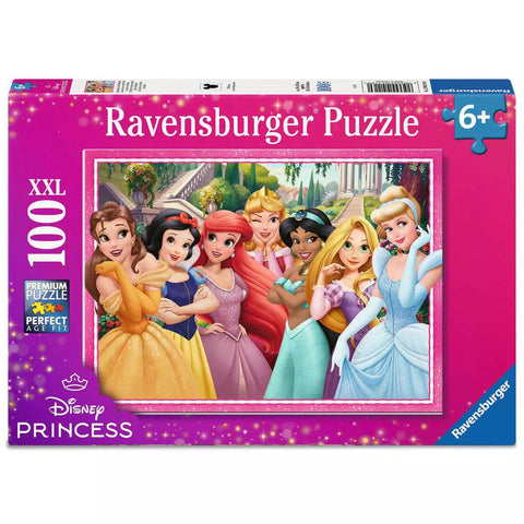 Verpackung Ravensburger Kinderpuzzle Disney Prinzessinnen 100 XXL-Teile 04116