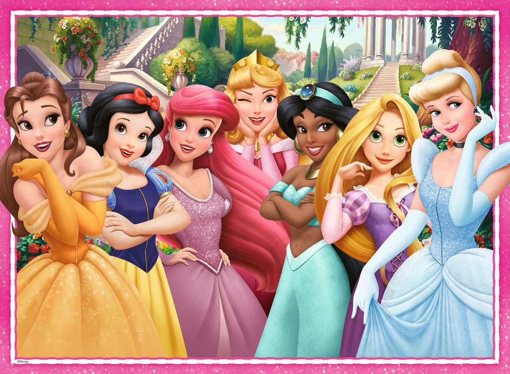 Puzzle 100 Teile Disney Prinzesinnen Das Leben ist ein Märchen 04.116 - Bild 2