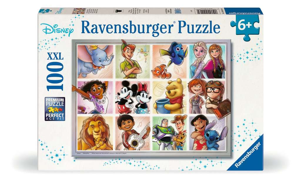 Puzzle 100 Teile Disney Multicharacter 04.118 - Bild 1